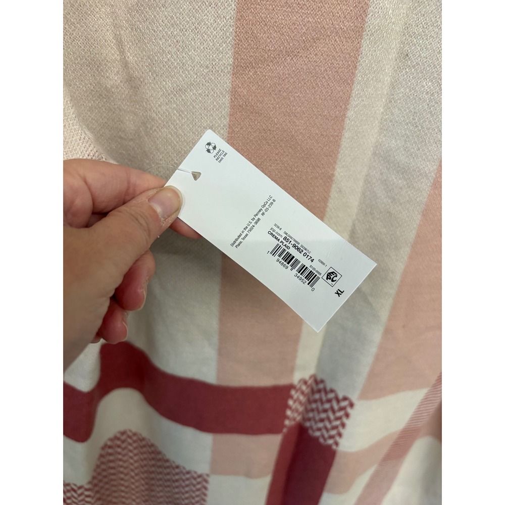 Patchwork Grannycore Long Cardigan Women XL Pink Academia Sweater ClassyCore - Picture 4 of 8